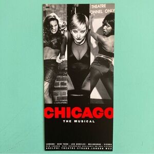 2 Sided Flyer Chicago London Mamie Duncan-Gibbs Caitlin Carter ADELPHI THEATRE